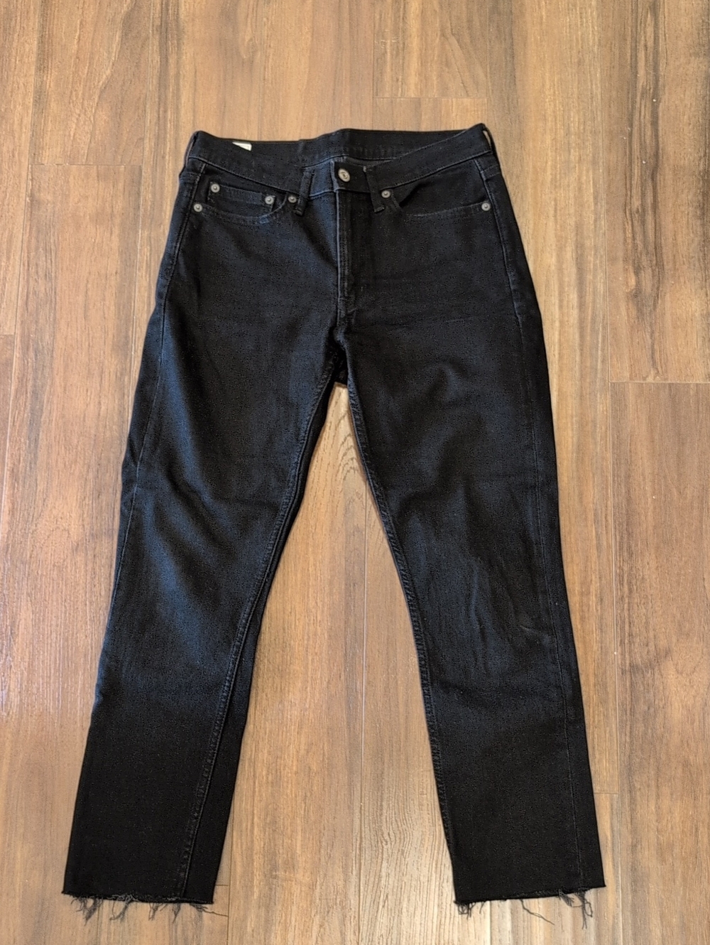 GAP Vintage Slim High Rise Women's Slim Straight Black Jeans